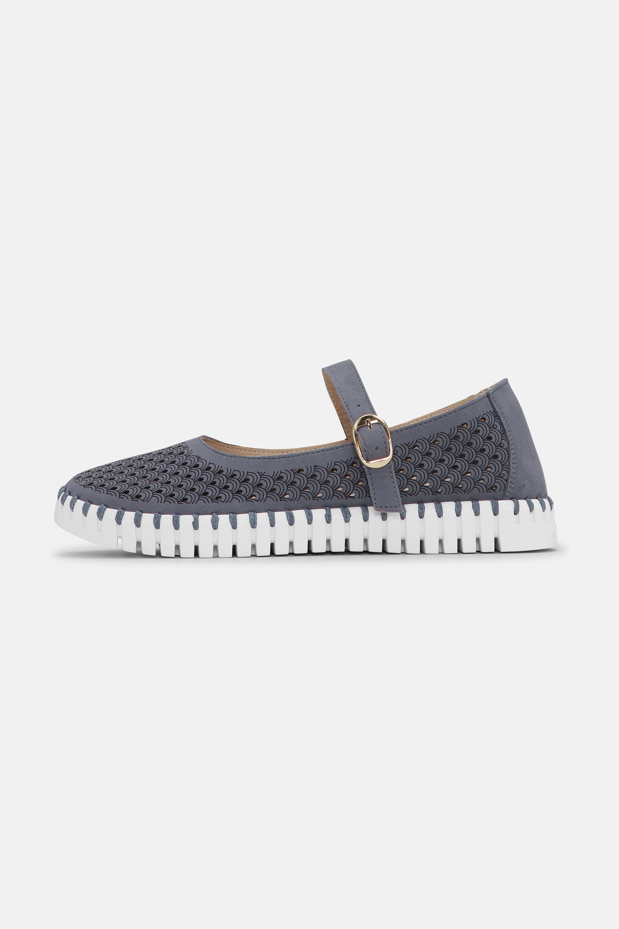 Ballerina - Grey Blue White